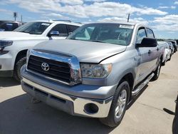 Salvage trucks for sale at Grand Prairie, TX auction: 2008 Toyota Tundra Crewmax