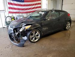 Salvage cars for sale at Lyman, ME auction: 2012 Hyundai Veloster