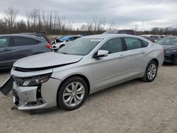 Salvage cars for sale at Leroy, NY auction: 2018 Chevrolet Impala LT