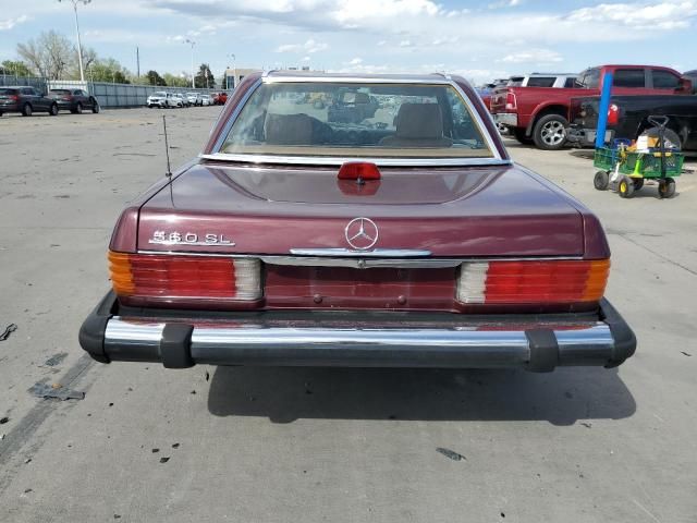 1986 Mercedes-Benz 560 SL