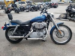 Harley-Davidson XL883 C salvage cars for sale: 2005 Harley-Davidson XL883 C