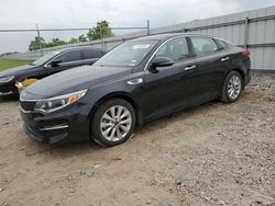 Salvage cars for sale at Houston, TX auction: 2016 KIA Optima EX