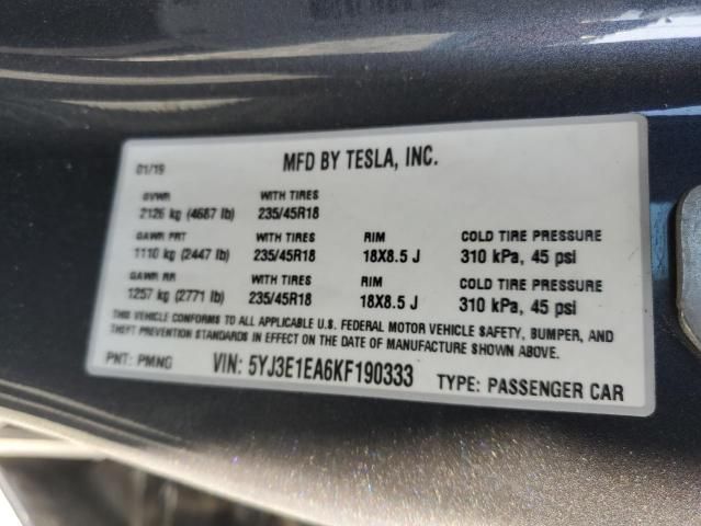 2019 Tesla Model 3