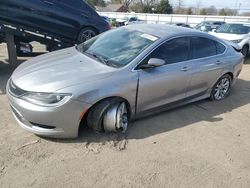 Salvage cars for sale at Finksburg, MD auction: 2015 Chrysler 200 Limited