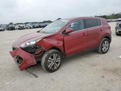 Vehiculos salvage en venta de Copart San Antonio, TX: 2018 KIA Sportage LX