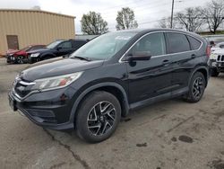 Salvage cars for sale at Moraine, OH auction: 2016 Honda CR-V SE