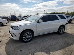 Salvage cars for sale at Indianapolis, IN auction: 2021 Dodge Durango SXT
