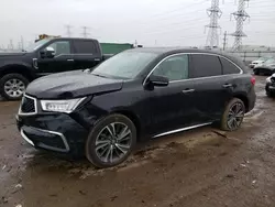 Salvage cars for sale at Elgin, IL auction: 2020 Acura MDX Technology