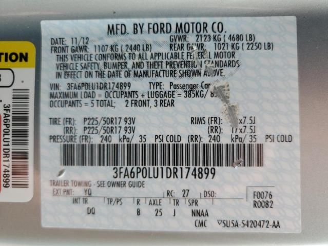 2013 Ford Fusion SE Hybrid