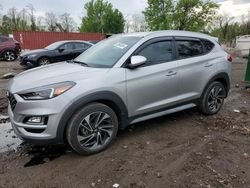 Salvage cars for sale at Baltimore, MD auction: 2020 Hyundai Tucson Limited