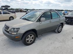 Salvage cars for sale from Copart Arcadia, FL: 2000 Lexus RX 300