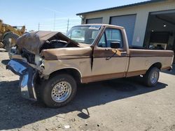 Salvage cars for sale from Copart Eugene, OR: 1987 Ford F150