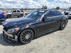 Salvage cars for sale from Copart Antelope, CA: 2015 Mercedes-Benz C300