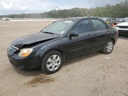 Salvage cars for sale from Copart Greenwell Springs, LA: 2008 KIA Spectra EX