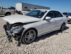 Salvage cars for sale from Copart New Braunfels, TX: 2013 Mercedes-Benz E 350