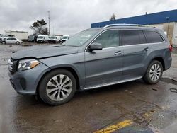 Salvage cars for sale at Woodhaven, MI auction: 2017 Mercedes-Benz GLS 450 4matic