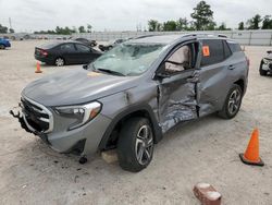 Salvage cars for sale at Houston, TX auction: 2020 GMC Terrain SLT
