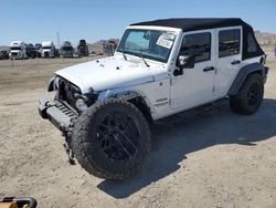 Salvage SUVs for sale at auction: 2017 Jeep Wrangler Unlimited Sport