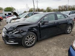 Salvage cars for sale from Copart Columbus, OH: 2017 Ford Fusion SE
