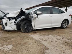 Salvage cars for sale at Temple, TX auction: 2024 Toyota Corolla LE