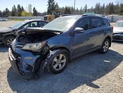 Salvage cars for sale from Copart Graham, WA: 2013 Toyota Rav4 XLE