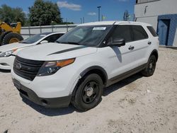 Salvage cars for sale from Copart Apopka, FL: 2014 Ford Explorer Police Interceptor