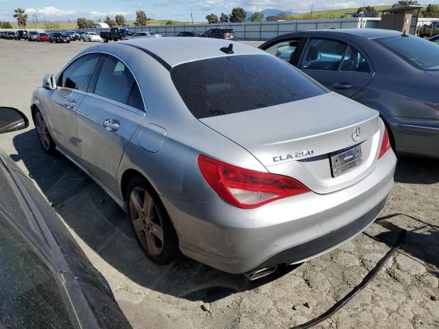 2016 Mercedes-Benz CLA 250 4matic