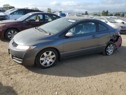 Salvage cars for sale from Copart San Martin, CA: 2010 Honda Civic LX