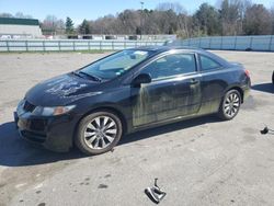 Salvage cars for sale at Assonet, MA auction: 2010 Honda Civic EX