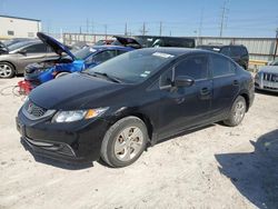 Salvage cars for sale at Haslet, TX auction: 2014 Honda Civic LX