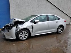 Toyota Corolla le salvage cars for sale: 2022 Toyota Corolla LE