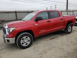Salvage cars for sale from Copart Los Angeles, CA: 2020 Toyota Tundra Crewmax SR5