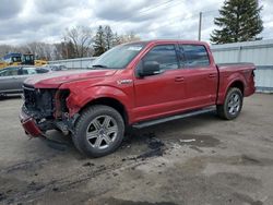 Salvage cars for sale at Ham Lake, MN auction: 2018 Ford F150 Supercrew
