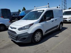Salvage trucks for sale at Hayward, CA auction: 2015 Ford Transit Connect XL