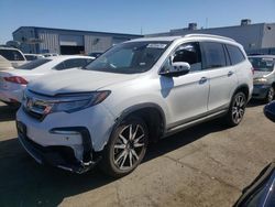 Salvage cars for sale at Vallejo, CA auction: 2020 Honda Pilot Elite