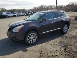 Salvage cars for sale at East Granby, CT auction: 2011 Nissan Rogue S