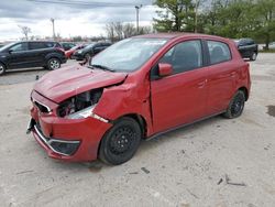 Salvage cars for sale at Lexington, KY auction: 2020 Mitsubishi Mirage ES