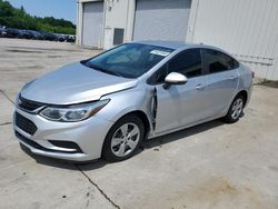 Chevrolet Cruze LS salvage cars for sale: 2018 Chevrolet Cruze LS