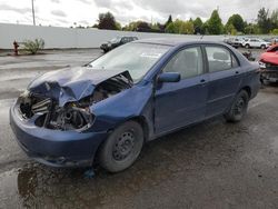 Salvage cars for sale at Portland, OR auction: 2003 Toyota Corolla CE