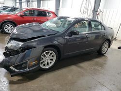 Salvage cars for sale from Copart Ham Lake, MN: 2012 Ford Fusion SEL