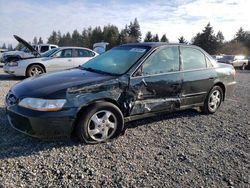 Salvage cars for sale at Graham, WA auction: 1998 Honda Accord EX
