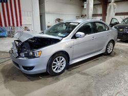 Salvage cars for sale at Leroy, NY auction: 2015 Mitsubishi Lancer ES