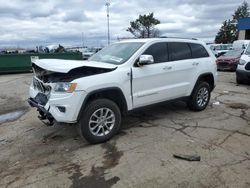 Vehiculos salvage en venta de Copart Woodhaven, MI: 2014 Jeep Grand Cherokee Limited