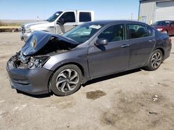 Honda Accord EX salvage cars for sale: 2016 Honda Accord EX