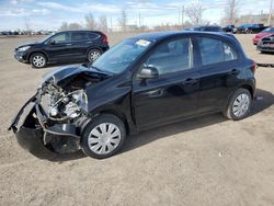 Salvage cars for sale at Montreal Est, QC auction: 2017 Nissan Micra