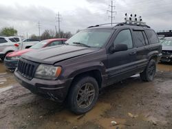 Jeep salvage cars for sale: 2004 Jeep Grand Cherokee Laredo