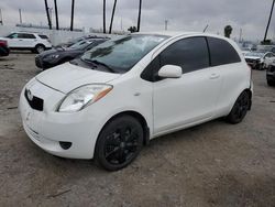 Salvage cars for sale at Van Nuys, CA auction: 2007 Toyota Yaris