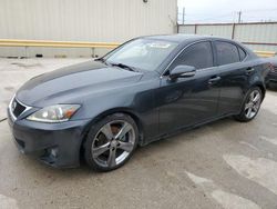 Salvage cars for sale from Copart Haslet, TX: 2011 Lexus IS 250