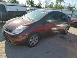 Salvage cars for sale from Copart Riverview, FL: 2005 Toyota Prius