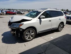 Nissan salvage cars for sale: 2014 Nissan Pathfinder S